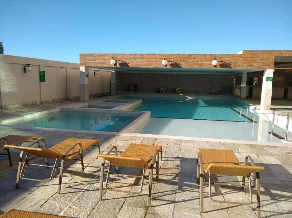 Aparthotel Piazza Diroma Acesso Diroma Acqua Park Gratuito Star Temporada à Caldas Novas Extérieur photo