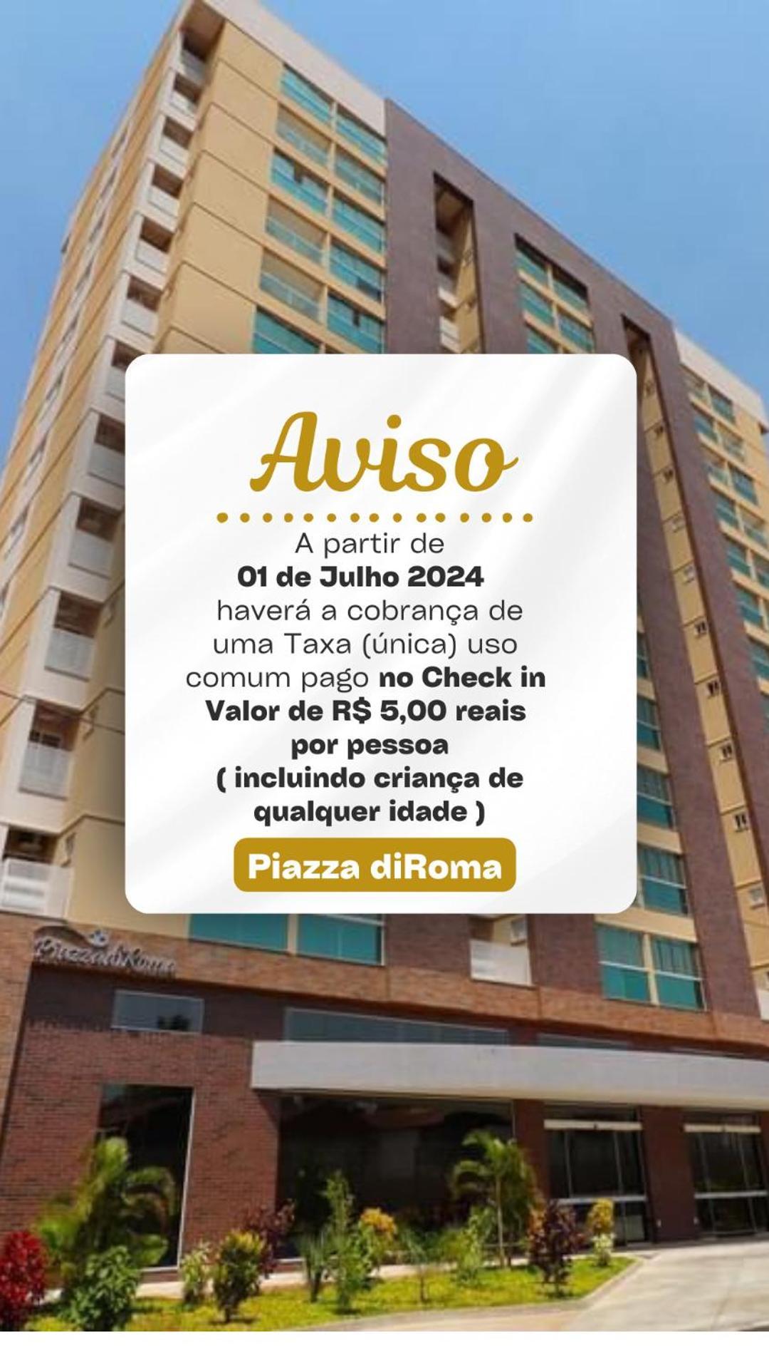 Aparthotel Piazza Diroma Acesso Diroma Acqua Park Gratuito Star Temporada à Caldas Novas Extérieur photo